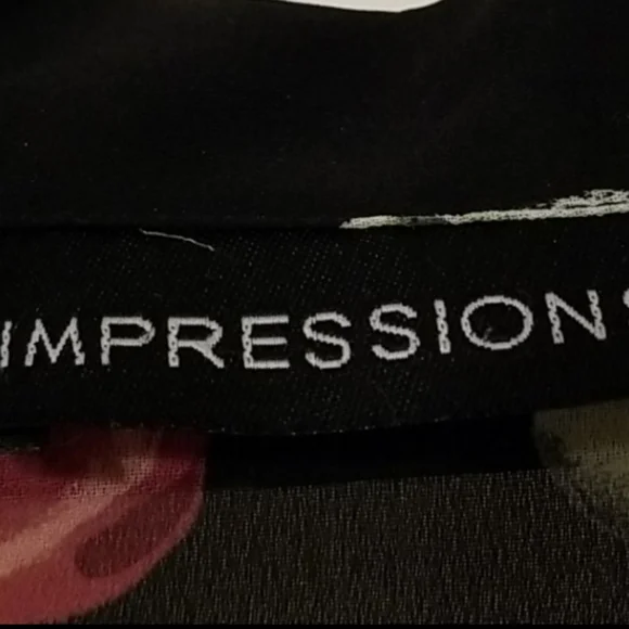 Beautiful Impressions Sheer Long Sleeve Blouse - Picture 2 of 7